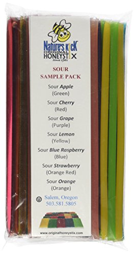 Original And Sour Sample Pack - Original Honeystix - Pack Of 47 Stix ...